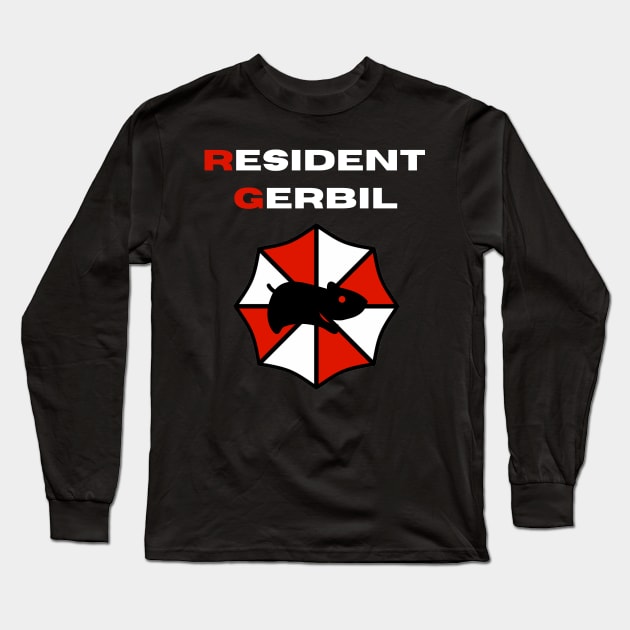 Resident Gerbil Long Sleeve T-Shirt by LegitHooligan